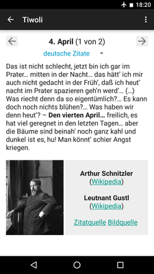 TIWOLI-App auf Android