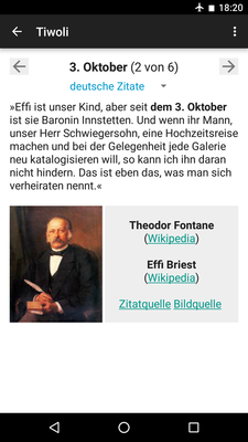 TIWOLI-App auf Android